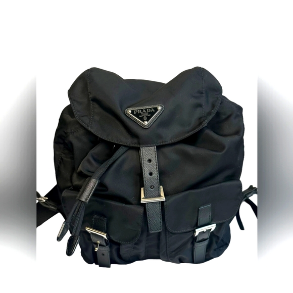 Prada Tessuto Style Soft Carry Back Pack - Picture 3 of 4